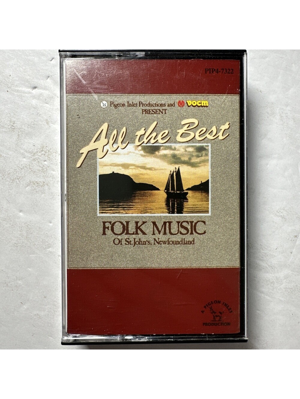 All the best Folk Music of St.Johns Newfoundland Cassette Pigeon Inlet VOCM